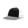 Gorra Richardson 112 tipo Trucker Transpirable para Primavera y Verano con Malla, Logo Personalizable, Gorra de Béisbol con Bordado de Parche