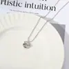 Série Menina Fofa Outono e Inverno Novo Design Colar Brincos Design Original Nicho Fresco Presente para Melhores Amigas