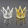Decoración de Pastel Corona de Cumpleaños Transfronteriza Adornos para Hornear Perla Redonda Flores para Fiesta de Novia Corona Venta al por Mayor E18