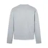 Camiseta de manga larga estilo retro americano de dos piezas falsas con cuello Henry para hombre y mujer, corte holgado, bloques de color, top informal, versátil y moderno