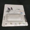 Spot DT101 G2 G3 USB tapa abierta abatible transparente PVC papel blister tarjeta packaging sellado en caliente caja para unidad USB