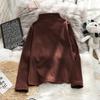 Camisa Térmica de Meia-Gola Outono/Inverno para Mulheres, Cor Sólida, Nova Camiseta Interna de Manga Longa Estilo Ins para Mulheres