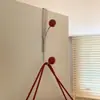 Ins Gancho de Porta de Ferro Doméstico Gancho de Armazenamento para Trás da Porta Gancho de Casaco sem Furo Gancho para Quarto Cozinha e Banheiro Venda por Atacado