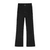 Atacado Spot Guangzhou Xintang Jeans Masculino Perna Reta Levemente Flare Lavado Desgastado Estilo Básico Múltiplas Cores Disponíveis Dropshipping