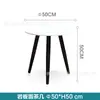 Mesa y silla de exterior Silla de jardín de patio de villa Mesa de ocio de moda para balcón Combinación de mesa de plástico y madera Mesa y silla de ratán para exteriores