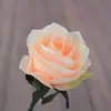 Flor Artificial de Alta Venta Tallo Único Decoración de Boda Planta para Paisajismo de Jardín Regalo de San Valentín Accesorio para Fotografía de Bodas Flor Rosa