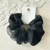 2026 Nuevo Coletero de Satén y Organza Patchwork con Pedrería para Cola de Caballo, Moño, Lazo para el Cabello, Accesorio para el Cabello de Primavera y Verano