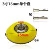Esmerilhadeira Pneumática de Disco Abrasivo de 3 Polegadas 75mm Correspondente Lixamento Disco Correspondente Disco Flocado Lixa Chassi Disco Pneumático