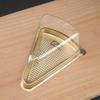 Caja triangular para pastel, caja Mu Si, caja para lasaña, corte de 6 pulgadas, blíster de 8 pulgadas, caja transparente para hornear queso, fuente