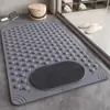 Alfombrilla de Piso para Baño, Alfombrilla Impermeable Antideslizante para Baño, Alfombrilla Anticaídas para Inodoro y Tina, Alfombrilla para Pies de Ducha de Hotel