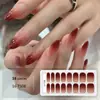 Pegatinas para Manicura en Gel sin Luz Gradiente Igual que las Celebridades de Internet Color Caramelo Pegatinas de Uñas de Verano Película de Esmalte de Uñas Duraderas Impermeables