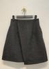 Estilo Grulla Seca Otoño e Invierno Nuevo Forma Retro Falda Holgada Adelgazante Casual Sobrefalda Mujer