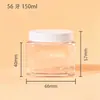 Botella vacía de plástico PET de 150 g/500 ml para mascarilla de limpieza, exfoliante, leche corporal hidratante.