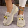 Zapatos Casuales de Cuero Gamuzado Mochi Sole de Bajo Caña para Mujer, Estilo Nuevo 2026, Tejido Ligero de Color Sólido, Zapatos para Conducir