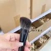 Pincel Angular Xuanhu Hair para Contorno Facial Lateral Pincel Sombra para Contorno Facial Pincel de Maquiagem com Pelo Animal