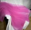 Caramelo Naranja Hoja de Arce Amarillo Caqui Malla Suave Vestido de Novia Vestido Falda Tela Malla Transparente Fondo