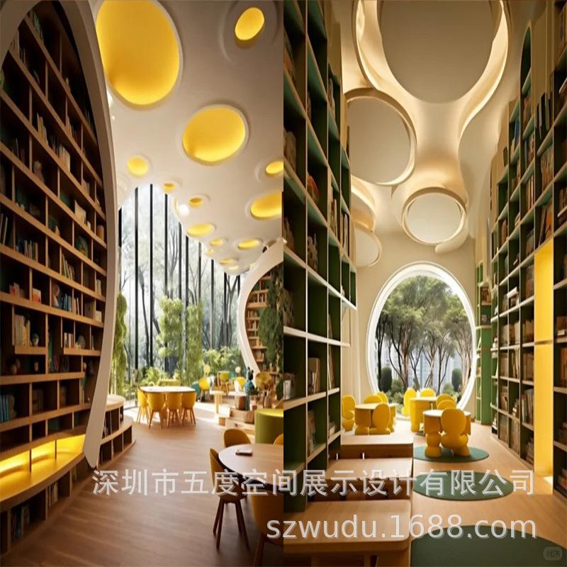 卡通乐园儿童书架