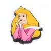 Parche Blando de PVC de Princesa de Anime Decoración para Funda de Teléfono Móvil Muñeca Accesorios Planos Accesorios para Joyería DIY Venta al por Mayor