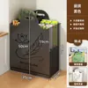 Estante de pie para almacenamiento de frutas y verduras de cocina para el hogar, estante de almacenamiento de gran capacidad para organizar artículos de cocina como cebollas, jengibre, ajo y artículos varios