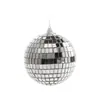 Bola de espejo reflectante 2cm-80cm barra boda disco decoración de pastel bola decoración de bola de Navidad