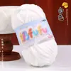 Hilo de hielo fino, terciopelo dorado, muñeca tejida a mano, suéter DIY, pantuflas de ganchillo, cojín, bufanda tejida, hilo suave