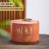 Teteras de Arena Púrpura Exquisitas con Tapa tamaño pequeño Sellado a Prueba de Humedad Almacenamiento Teteras para Té Puer Empaque de Té Hogar