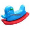 Cavalo de Balanço Elefante Bebê de Duas Cores. Cavalo de balanço infantil. Gangorra. Brinquedos de Jardim para Pais e Filhos. Brinquedo de Balanço de Plástico para Auxílio ao Ensino em Jardim de Infância