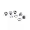 Aplicable al tornillo de drenaje del cárter de aceite del motor Volkswagen Audi, arandela hueca de aluminio N0138157 N91167901