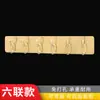 Gancho autoadhesivo fuerte sin perforaciones colgador de puerta ropa toalla cocina transparente sin rastro gancho de fila adhesivo