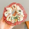 Donut Trenza Lazo para el Pelo Intestino Grueso Mujer 2026 Nuevo Estilo de Lujo Ligero Lazo para el Pelo Cuerda para Atar el Pelo Niños Flor para el Pelo Banda de Goma