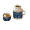 Horno Ru Wanhua Dorado Latas de Té Hogar Gama Alta Selladas a Prueba de Humedad Latas de Almacenamiento Cerámica Portátil Boutique Tiendas de Té