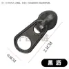 Puxador de zíper curto Não. 5 estilo europeu, curto, espessado, com cordão, rosca invertida, para bolsas, jaquetas, bolsas de exterior, tamanho grande 5 # Puxador