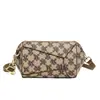 Bolsa de mão pequena vintage de alta qualidade transfronteiriça para mulheres, nova moda de verão 2026 com estampa retrô, bolsa transversal e de ombro versátil