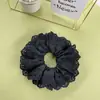 Nuevo anillo para el pelo de encaje 2022 hecho a mano francés hueco de algodón anillo de intestino grueso personalizado moda anillo para el pelo