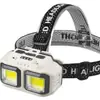 Linterna frontal explosiva luz fuerte lámpara de trabajo recargable LED superbrillante montada en la cabeza iluminación especial para pesca nocturna linterna frontal de trabajo
