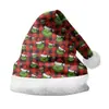 Decoraciones de Navidad y Halloween, gorros de Navidad gruesos para niños y adultos, disfraces de fiesta, forro polar de doble cara