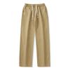 Mingge Moda Retrô Japonesa Algodão Puro Roupa de Trabalho Calças Casuais Masculinas Marca de Moda ins Simples Versátil Reto Longo