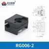 Varilla de Bloqueo Sujetador Rg-1-2-3-4-5-6 Plástico Nylon Negro Caja de Distribución Rittal con Accesorios de Varilla de Conexión