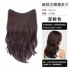Postizo para Mujer para Aumentar el Volumen del Cabello, Postizo de una Pieza Esponjoso, Parche de Extensión de Cabello Invisible sin Costuras de Capas Altas