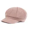 Sombreros para Mujer para Otoño e Invierno, Sombreros Coreanos de Protección Solar, Boinas de Pana, Gorras de Béisbol, Sombreros Octogonales, Sombreros de Calabaza, Versátiles