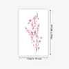 Adesivo de Tatuagem Estilo Y2K Doce e Cool Menina Picante Coração Rosa Borboleta Espinho Personalizado de Venda Quente Transfronteiriça de Alta Qualidade