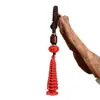 Llavero Torre Wen Chang de Cinabrio Crudo Colgante Amuleto Rojo Imperial de Alto Contenido Año de Nacimiento Venta al por Mayor Dropshipping