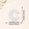 Parches bordados de letras y números con lentejuelas blancas más vendidos transfronterizos, adhesivo termofusible para decoración de ropa, sombreros y embalaje