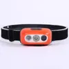 Linterna frontal con sensor, linterna frontal de alto brillo para la cabeza, especializada para pesca nocturna, ultraligera, portátil, impermeable, linterna frontal LED recargable