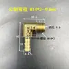 Codo pagoda de cobre salida de aire en ángulo recto rosca gruesa métrica M12 tubo de inserción 8/10 boquilla de agua para moldes conector de suministro de agua de 90 grados