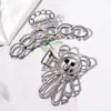 Coreia do Sul clipe de metal oco de urso feminino irregular simples para parte de trás da cabeça clipe de tubarão online clipe de cabelo grande de verão