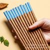 @ Xiao Mu Xian Madera Maciza Cremallera Rápida Hogar Antideslizante Palillos de Secuoya Hotel Jinfu Palillos para Alitas de Pollo Regalo Vajilla