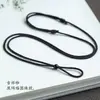 Lanyard para Anillo Collar de Boda Anillo de Diamante Cuerda de Collar para Pareja Cuerda para Hombres y Mujeres Hebilla de Seguridad Cuerda Pequeña Negra para Colgar