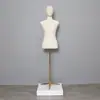 Maniquíes de Medio Cuerpo Femenino, Soporte de Maniquí para Tienda de Ropa, Muñeco Femenino para Escaparate, Maniquí Femenino de Tallas Grandes para Exhibición