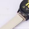 Para Samsung Galaxy Watch4 Active Huawei Jiaming Watch Correa de Cuero de Vaca Capa Superior 20mm